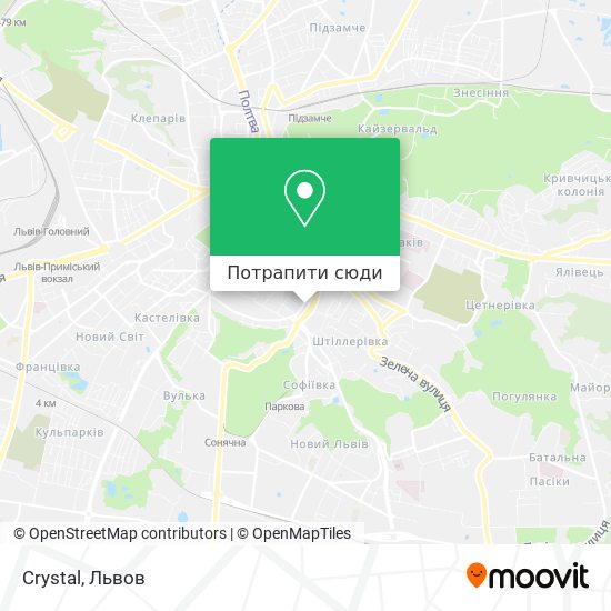 Карта Crystal