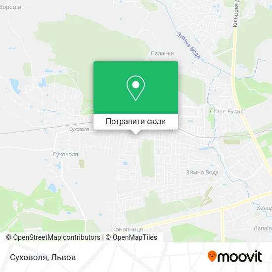 Карта Суховоля