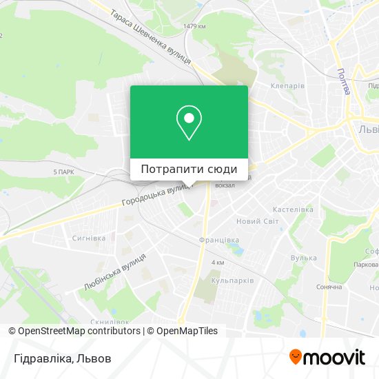 Карта Гідравліка