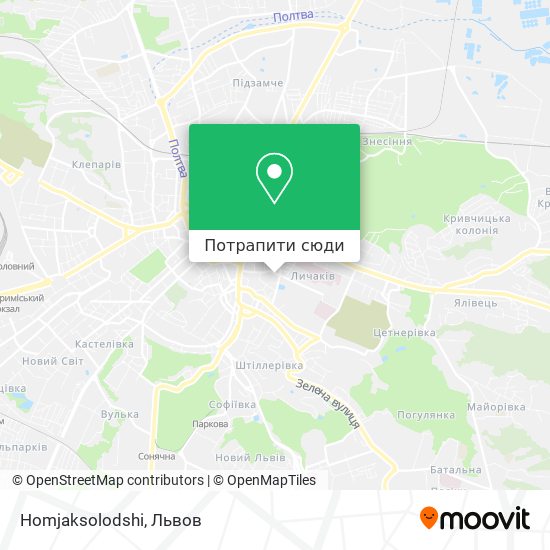 Карта Homjaksolodshi