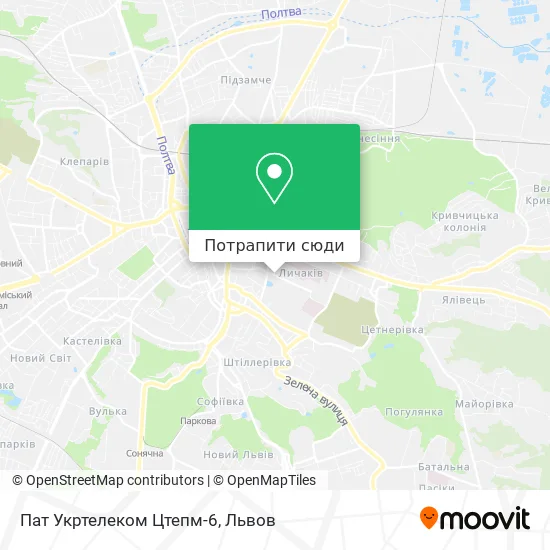 Карта Пат Укртелеком Цтепм-6