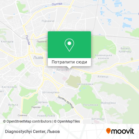 Карта Diagnostychyi Center