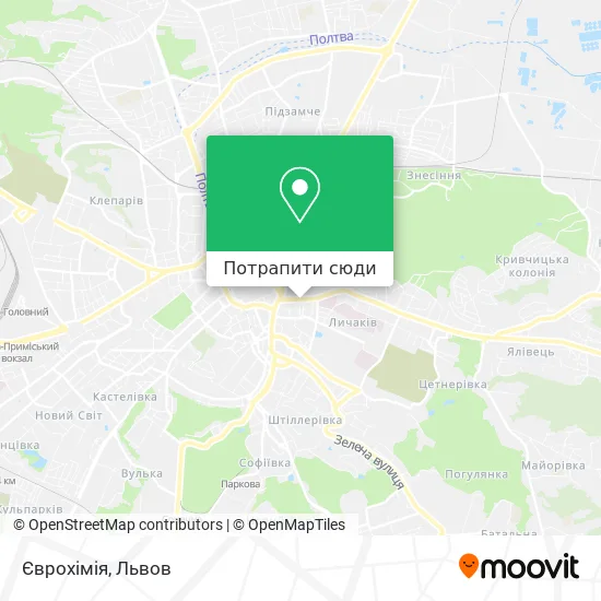 Карта Єврохімія