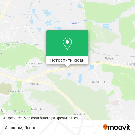 Карта Агроном