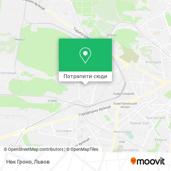 Карта Нвк Гроно