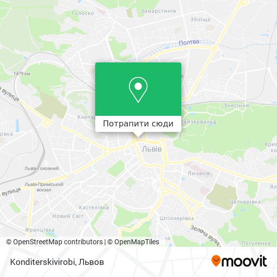 Карта Konditerskivirobi