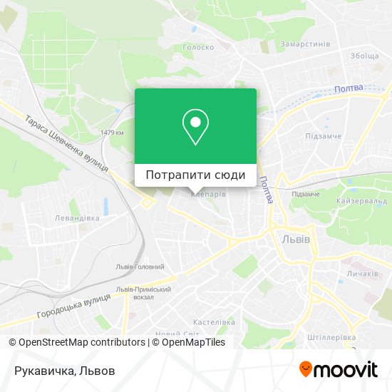 Карта Рукавичка