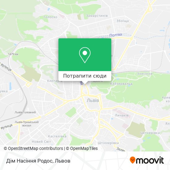 Карта Дім Насіння Родос