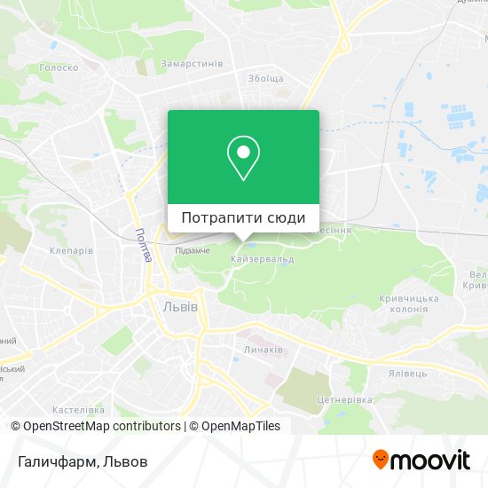 Карта Галичфарм