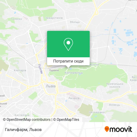 Карта Галичфарм