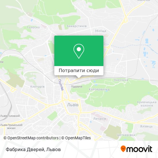 Карта Фабрика Дверей