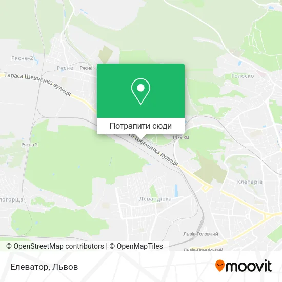 Карта Елеватор