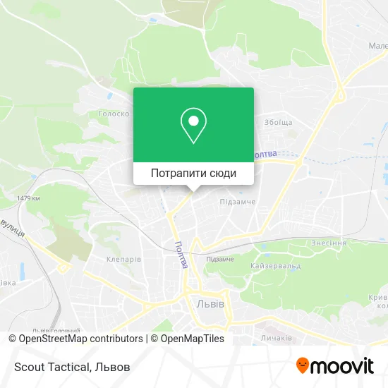 Карта Scout Tactical