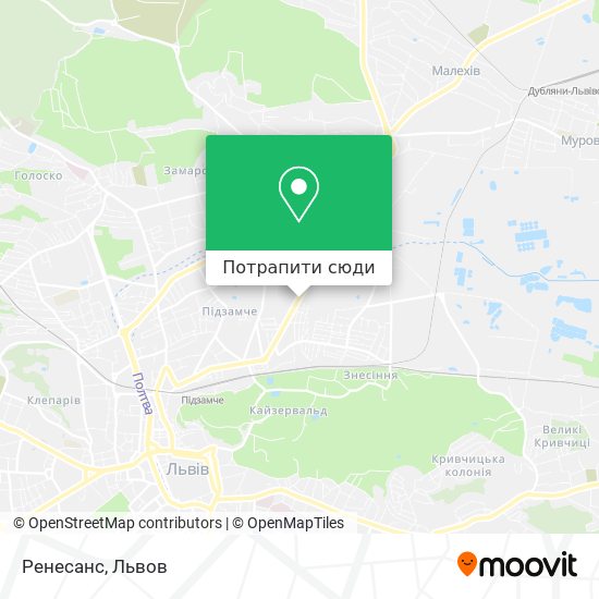 Карта Ренесанс