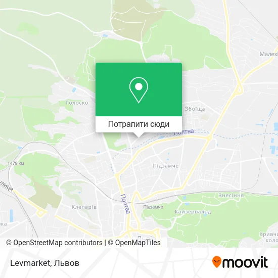 Карта Levmarket