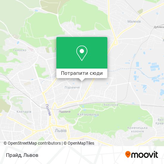 Карта Прайд