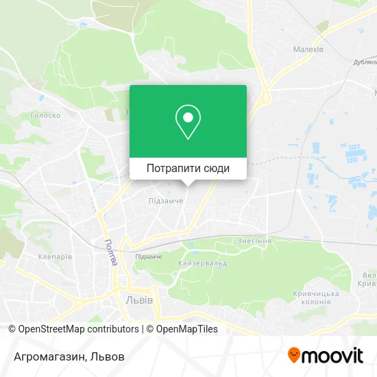 Карта Агромагазин