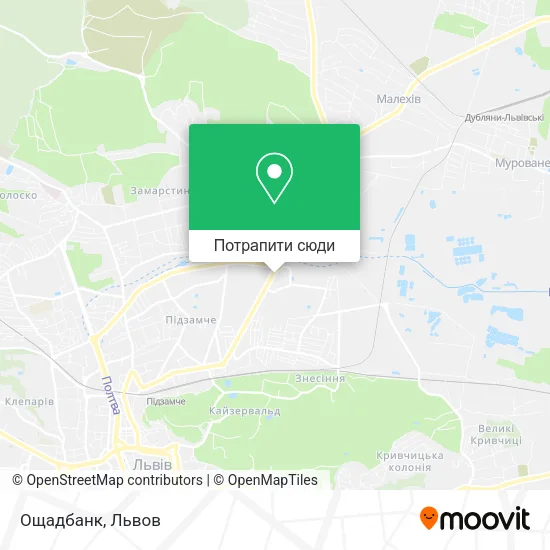 Карта Ощадбанк
