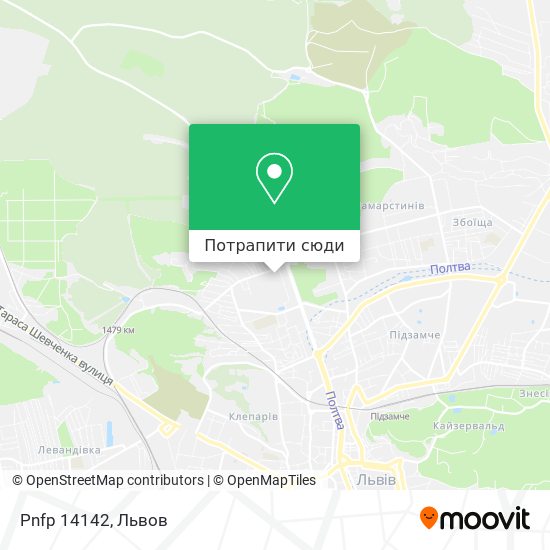 Карта Pnfp 14142