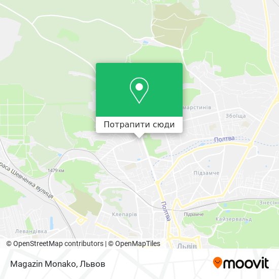 Карта Magazin Monako