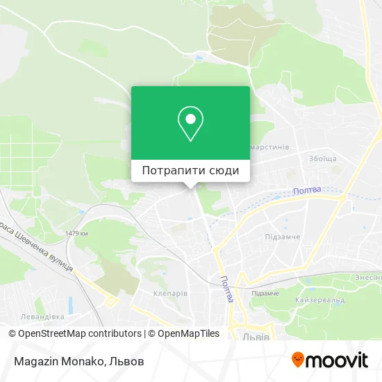 Карта Magazin Monako