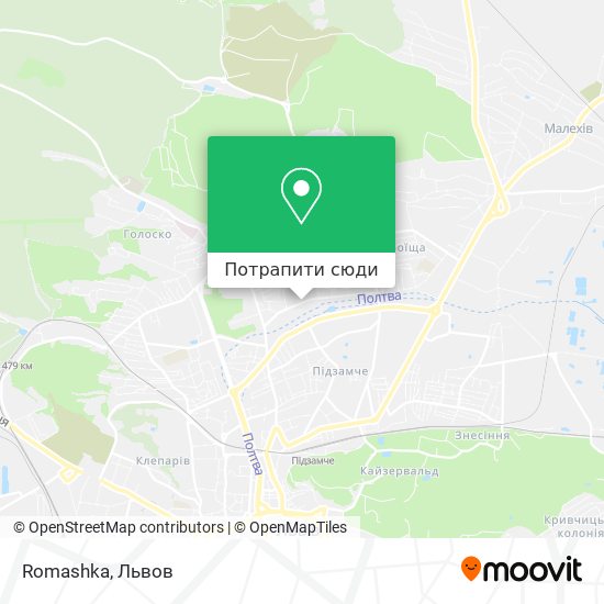Карта Romashka