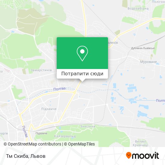 Карта Тм Скиба