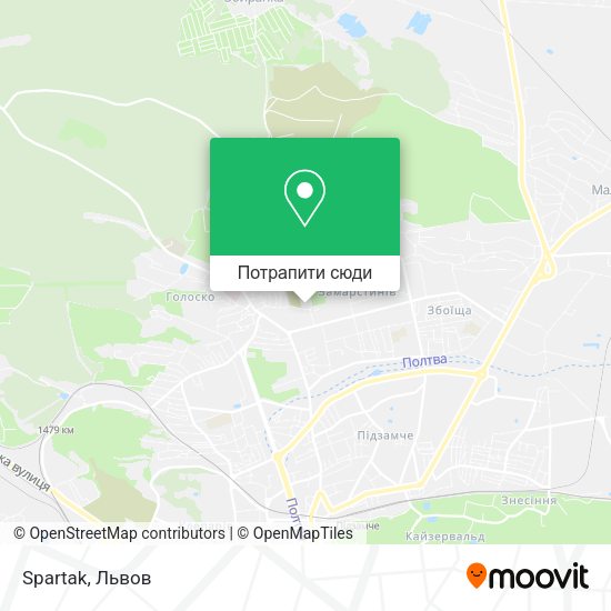 Карта Spartak