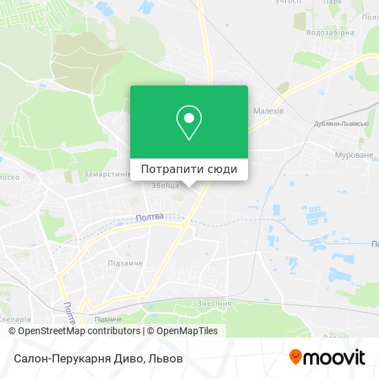 Карта Салон-Перукарня Диво