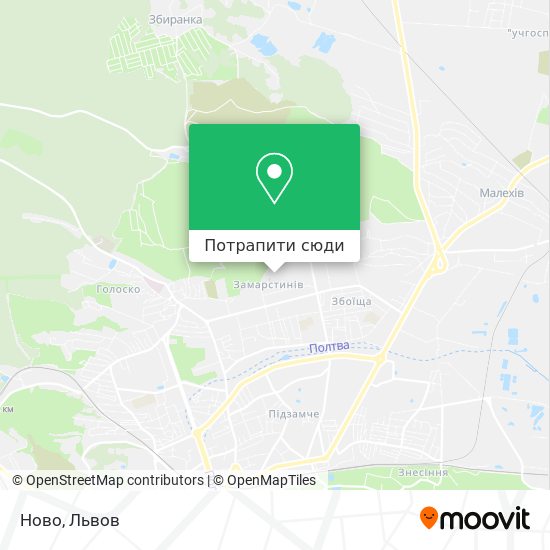 Карта Ново