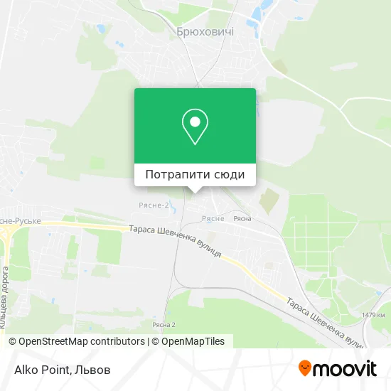 Карта Alko Point