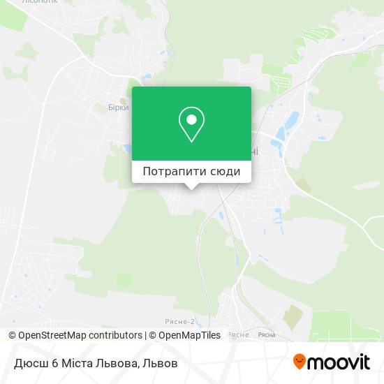 Карта Дюсш 6 Міста Львова