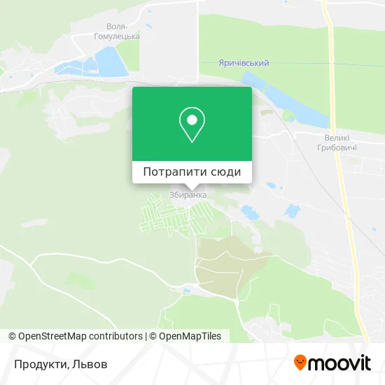 Карта Продукти