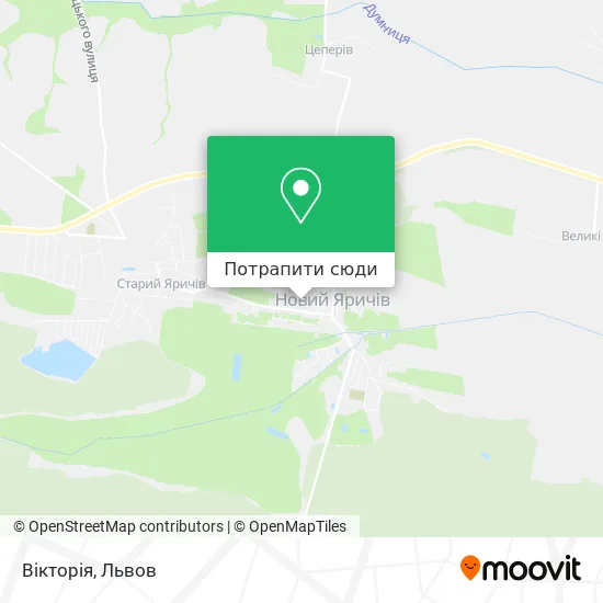 Карта Вікторія