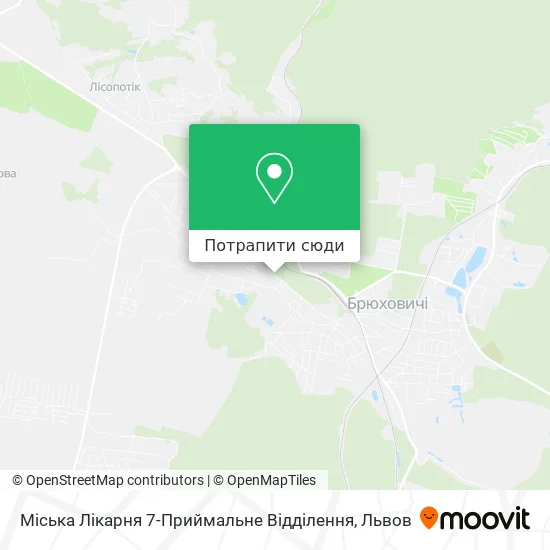 Карта Міська Лікарня 7-Приймальне Відділення