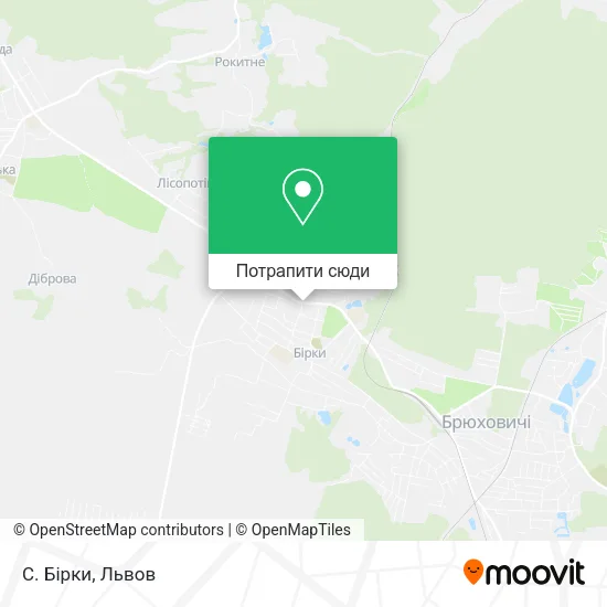 Карта С. Бірки