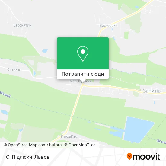 Карта С. Підліски