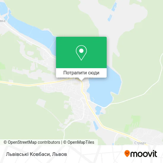 Карта Львівські Ковбаси