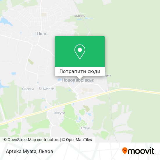 Карта Apteka Myata