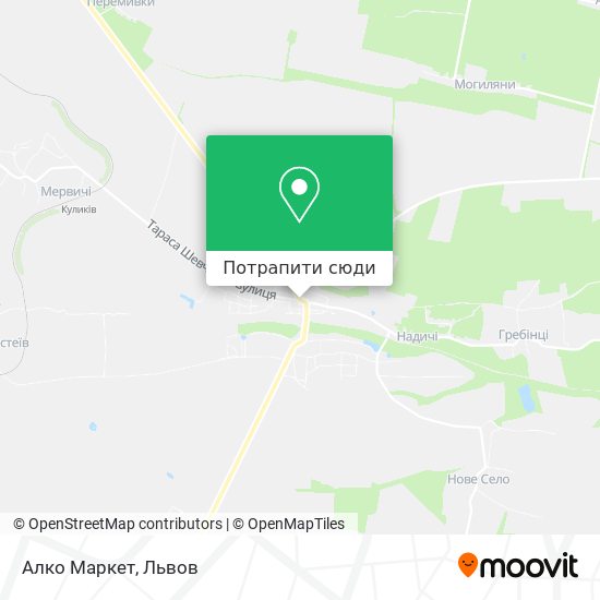 Карта Алко Маркет