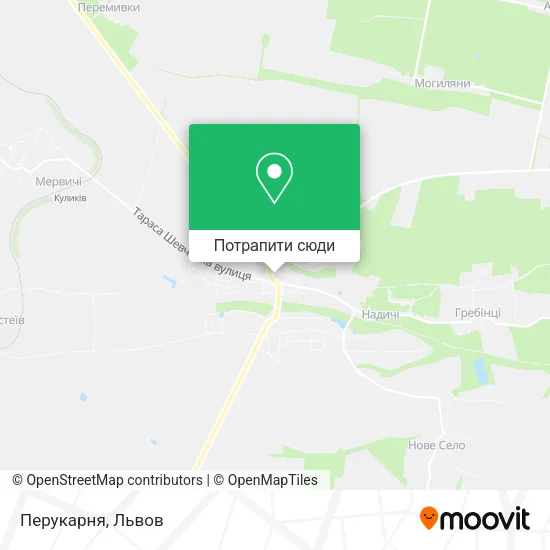 Карта Перукарня