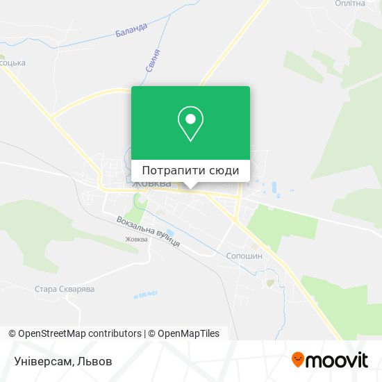 Карта Універсам
