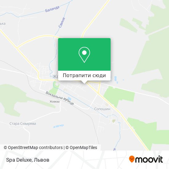 Карта Spa Deluxe