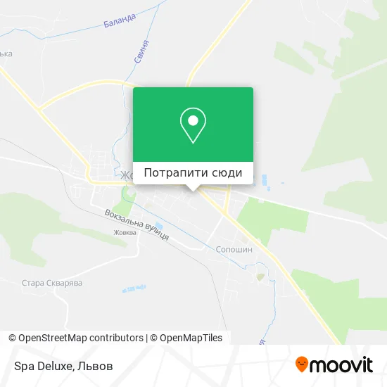 Карта Spa Deluxe