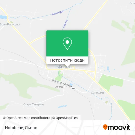 Карта Notabene