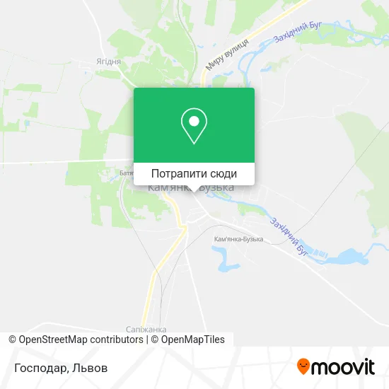 Карта Господар