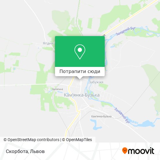 Карта Скорбота
