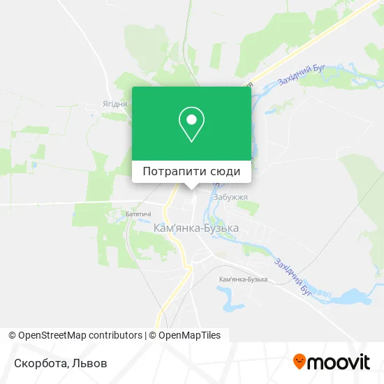 Карта Скорбота