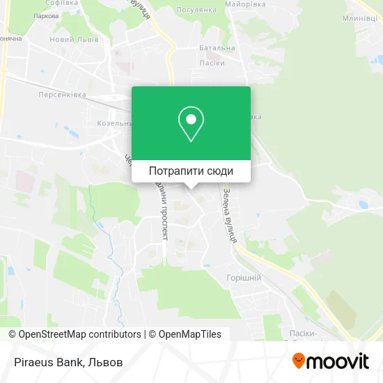 Карта Piraeus Bank
