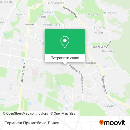 Карта Термінал Приватбанк